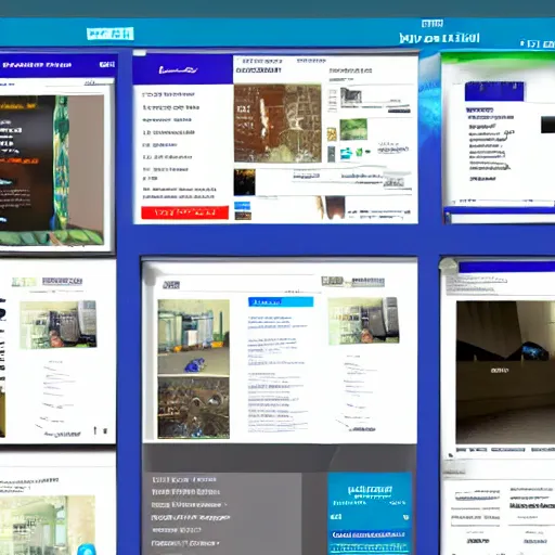 Prompt: Screenshot of a really well designed interactive 3D Website