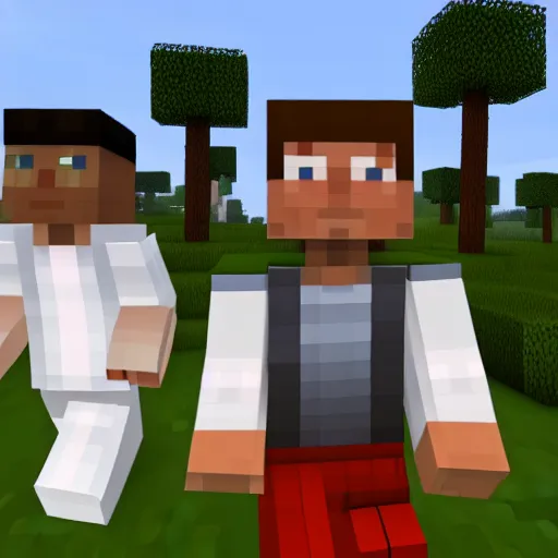Image similar to in game screenshot of the hyperrealistic barack obama mod for minecraft