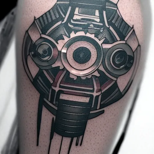 Tony Stark Arc Reactor designed by me Tattooed on by Jace at Pergatory in  Kansas City MO  rtattoos