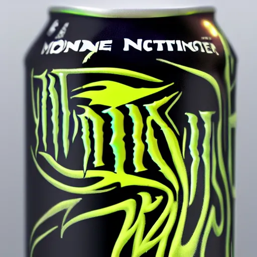 Image similar to A new drink from monster energy in the Baroque style 4k