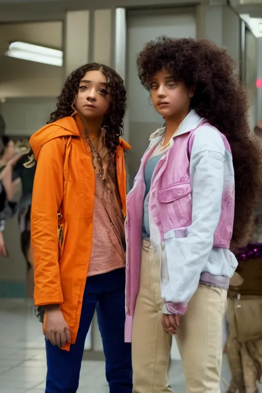 Image similar to Rue and Jules from Euphoria