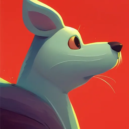 Image similar to face icon stylized minimalist catdog, loftis, cory behance hd by jesper ejsing, by rhads, makoto shinkai and lois van baarle, ilya kuvshinov, rossdraws global illumination