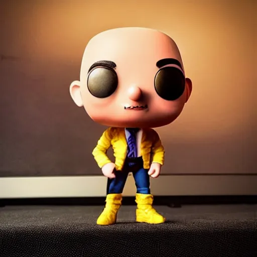 Image similar to “ very very intricate photorealistic photo of a jeff bezos funko pop, detailed studio lighting, award - winning crisp details ”