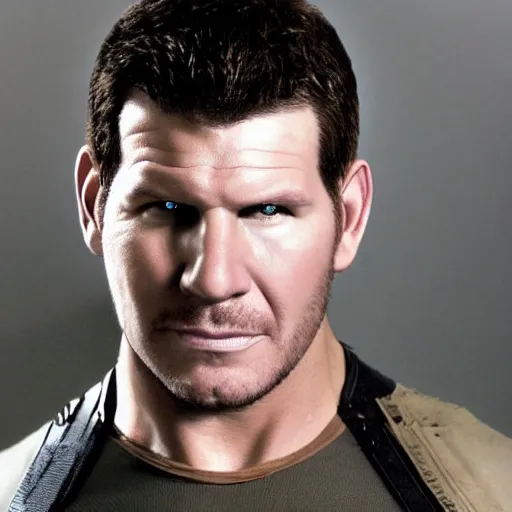 Prompt: david boreanaz as chris redfield