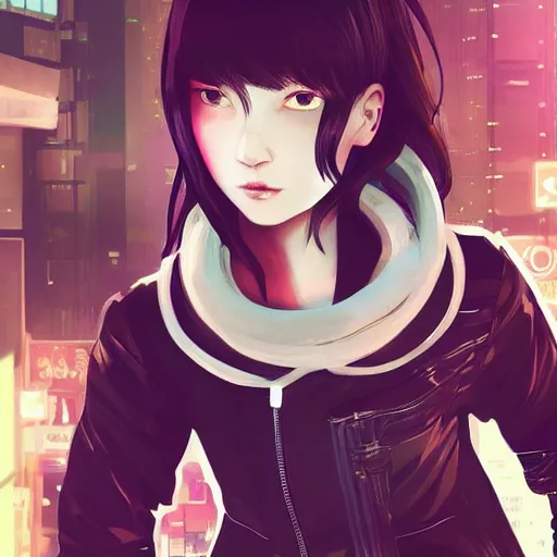 Prompt: Frequency indie album cover, luxury advertisement, instagram filter, amazing stylish colors. highly detailed post-cyberpunk sci-fi close-up schoolgirl in asian city in style of cytus and deemo, by Tsutomu Nihei, by Ilya Kuvshinov, by Greg Tocchini, nier:automata, Yorda from Ico, set in half-life 2, beautiful, very inspirational, very stylish, with gradients, surrealistic, dystopia, postapocalyptic vibes, depth of field, rich cinematic atmosphere, perfect digital art, mystical journey in strange world, beautiful dramatic dark moody tones and studio lighting, shadows, arthouse