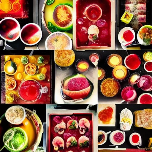 Prompt: ktten made out of jelly, mouthwatering, food photography