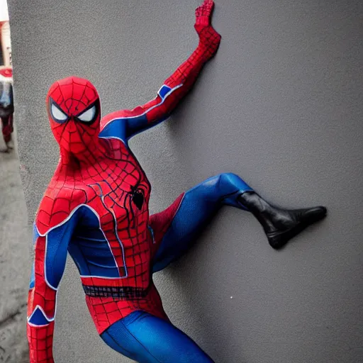 Image similar to Peruvian Spiderman