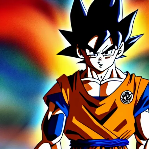 Image similar to goku, dragon ball z