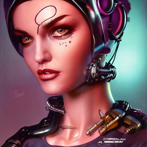 Image similar to lofi biopunk catwoman portrait, Pixar style, by Tristan Eaton Stanley Artgerm and Tom Bagshaw.