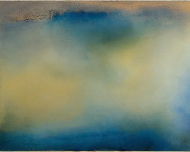 Image similar to landscape painting Zao Wou-ki