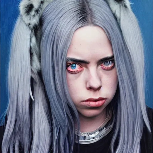 Image similar to Billie Eilish, by Mark Brooks, by Donato Giancola, by Olivia De Berardinis