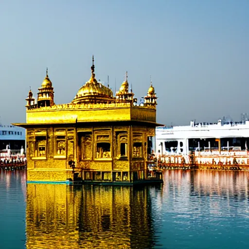 Image similar to a golden temple, ancient, architecture