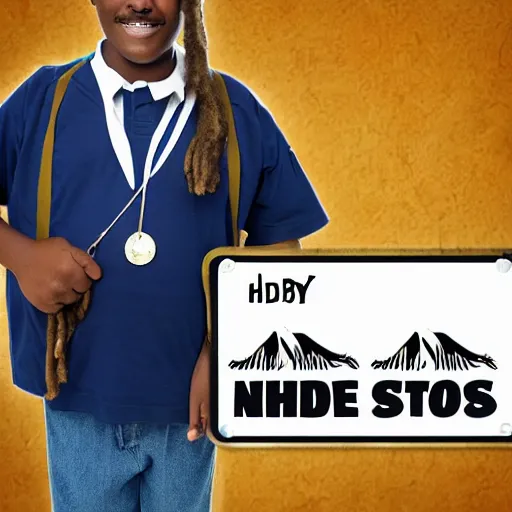 Image similar to african american male school bus driver with dreads, and chubby legs, nametag