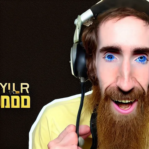 Image similar to asmongold, hyper realisitic, photograph, high detail, 8 k, youtube thumbnail