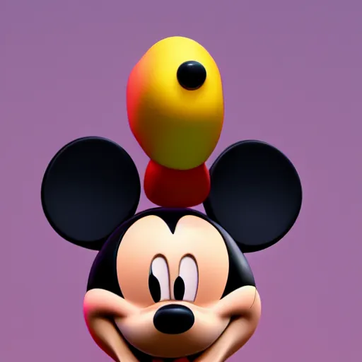 Image similar to mickey mouse [ as a human ], trending on unsplash, zbrush contest winner, [ 4 k photorealism ]!!