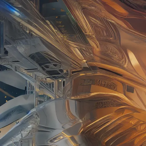 Image similar to sci-fi motherboard structure on the coronation of napoleon painting and digital billboard in the middle, unreal engine 5, keyshot, octane, artstation trending, ultra high detail, ultra realistic, cinematic, 8k, 16k, in style of zaha hadid, in style of nanospace Michael Menzelincev, in style of Lee SOUDER, colors in style of the Blade Runner 2049, in plastic, dark, tilt shift,