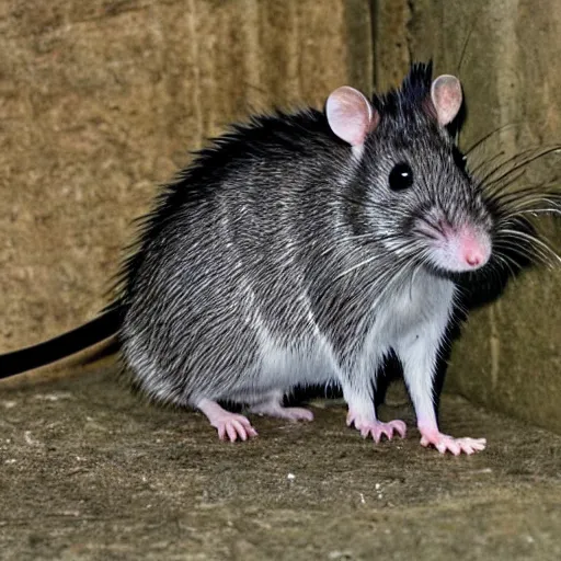 Image similar to mohawk rat