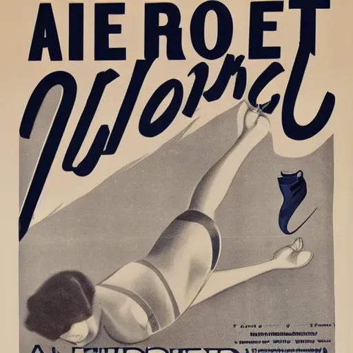 year 1 9 2 8 commercial poster for asbestos underwear