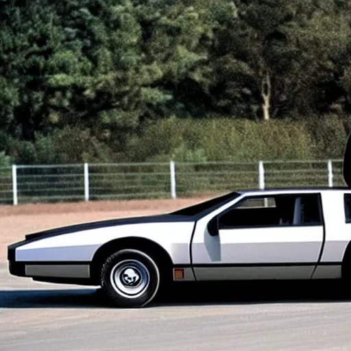 Image similar to kitt the car from the tv show knight rider