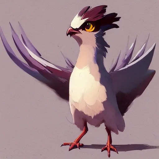 Image similar to Pidgeotto ,Greg rutkowski, Trending artstation, cinematográfica, digital Art