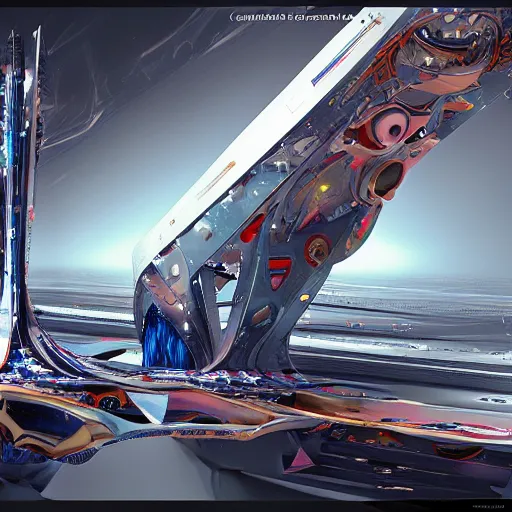 Image similar to sci-fi motherboard structure on the coronation of napoleon painting and digital billboard in the middle, unreal engine 5, keyshot, octane, artstation trending, ultra high detail, ultra realistic, cinematic, 8k, 16k, in style of zaha hadid, in style of nanospace Michael Menzelincev, in style of Lee SOUDER, colors in style of the Blade Runner 2049, in plastic, dark, tilt shift,