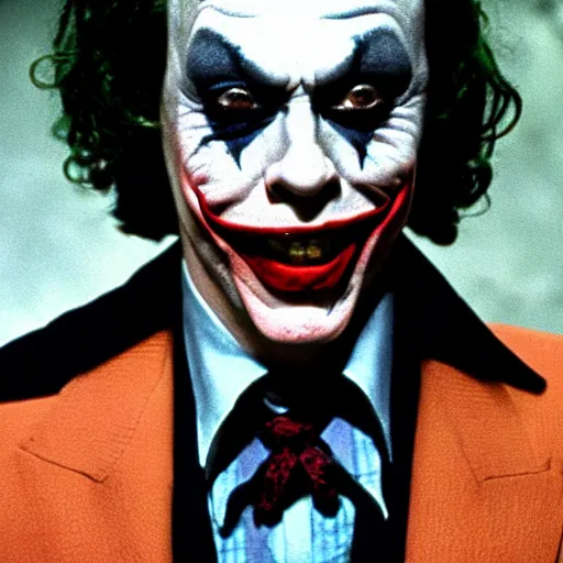 Prompt: Tim Curry as the joker