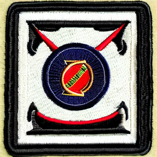 Image similar to fire station flame embroidered patch retro design