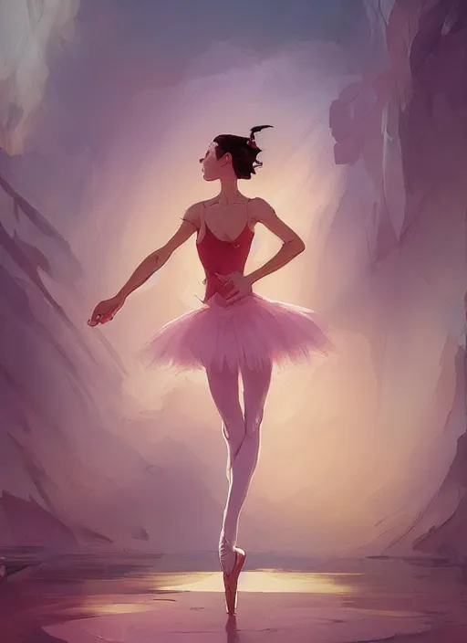 Image similar to ballerina overwhelmed with floating thoughts behance hd artstation by jesper ejsing, by rhads, makoto shinkai and lois van baarle, ilya kuvshinov, ossdraws, that looks like it is from borderlands and by feng zhu and loish and laurie greasley, victo ngai, andreas rocha