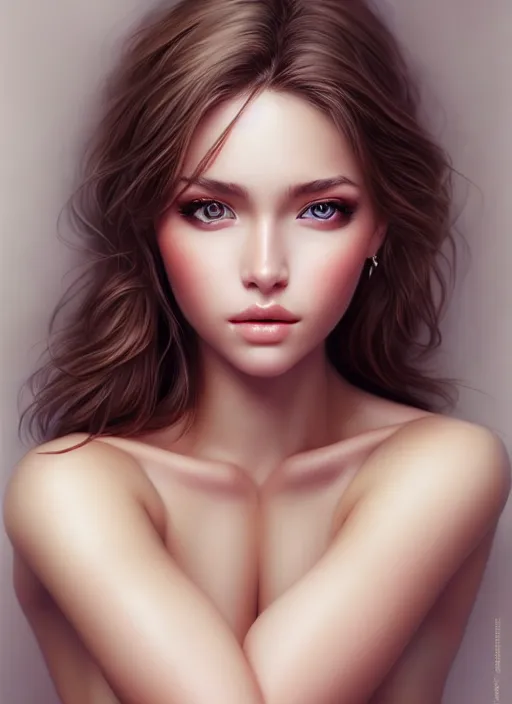 Image similar to a gorgeous female photo, professionally retouched, soft lighting, full body shot, realistic, smooth face, perfect eyes, symmetrical, wide angle, sharp focus on eyes, 8 k high definition, insanely detailed, intricate, elegant, art by artgerm