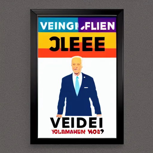 Prompt: biden lgbt poster in style of nazi propaganda