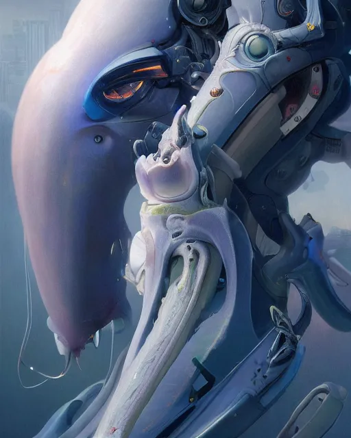 Image similar to Full shot of a venus squid monster astronaut defined facial features, intricate abstract. cyberpunk, symmetrical facial features. By Ruan Jia and Artgerm and Range Murata and WLOP and Ross Tran and William-Adolphe Bouguereau and Beeple. Key Art. Fantasy Illustration. award winning, Artstation, intricate details, realistic, Hyperdetailed, 8k resolution.