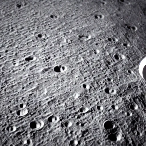 Prompt: photo of an electric guitar and a beer can on the moon surface