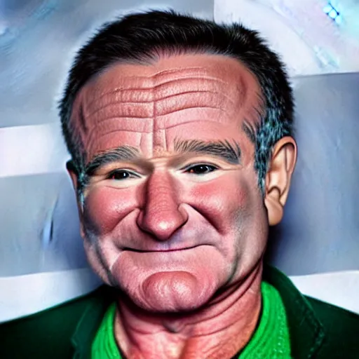 Prompt: robin williams as a zootopia character