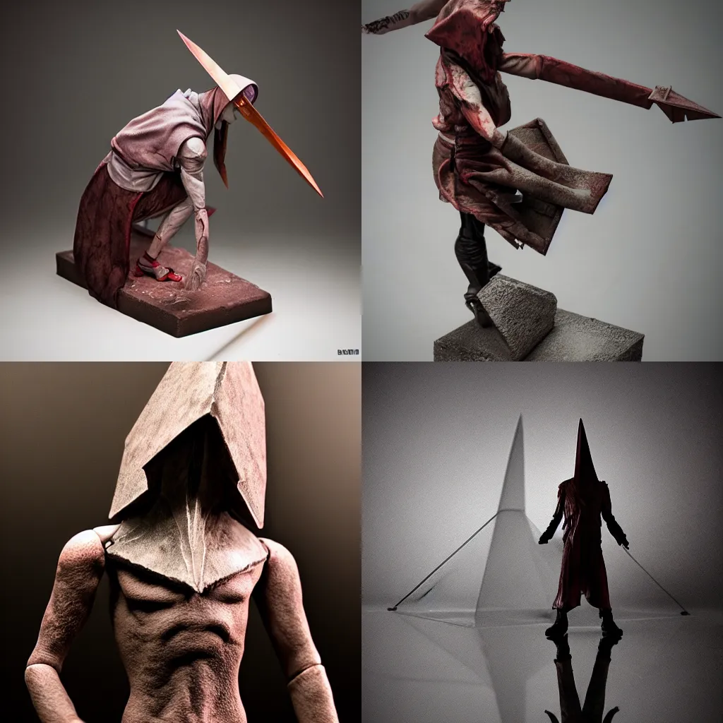 Pyramid Head, Silent Hill, figurine, figurine