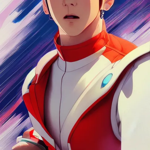 Image similar to speed racer, portrait shinkai makoto studio ghibli studio key hideaki anno sakimichan stanley artgerm lau rossdraws james jean marc simonetti elegant highly detailed digital painting artstation pixiv