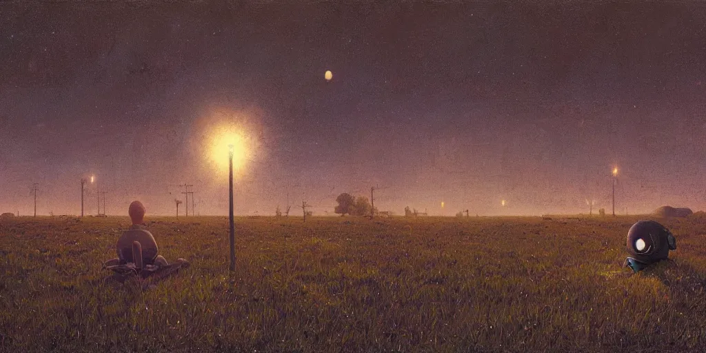 Image similar to never let them take the light behind your eyes, Scott Listfield