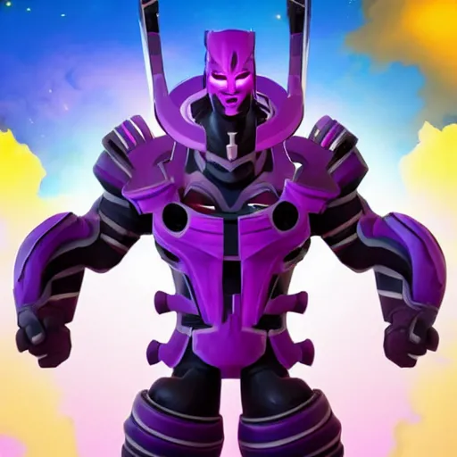 Image similar to galactus fortnite skin