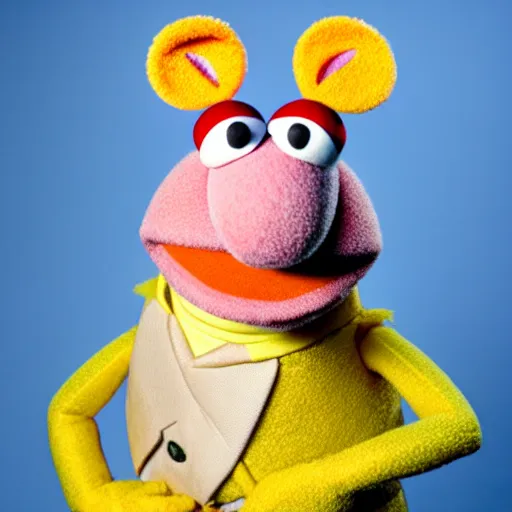 Image similar to studio portrait still of muppet!!!!! pope!!!!!! as a muppet muppet as a muppet, 8 k, studio lighting, key light,