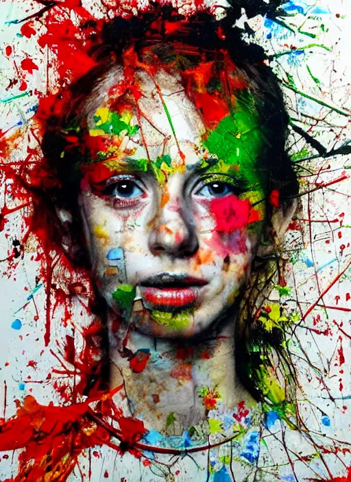 Image similar to a portrait of a pretty young lady by artur bordalo