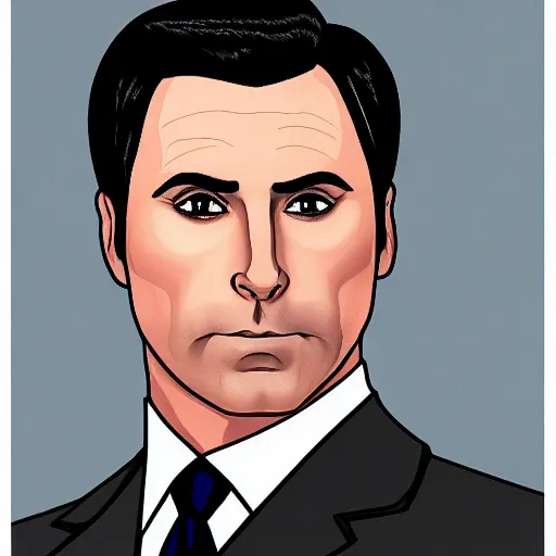 Prompt: A highly detailed award winning masterpiece portrait of Sterling Archer, 4k