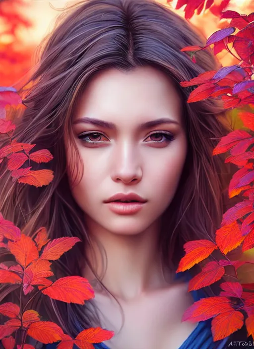 Image similar to photo of a gorgeous female in the style of stefan kostic, realistic, half body shot, sharp focus, 8 k high definition, insanely detailed, intricate, elegant, art by stanley lau and artgerm, extreme bokeh foliage