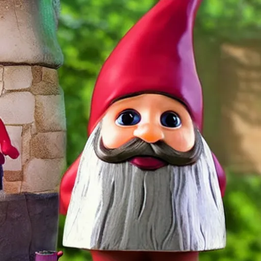 Prompt: Gnome becomes gnome, Bosch