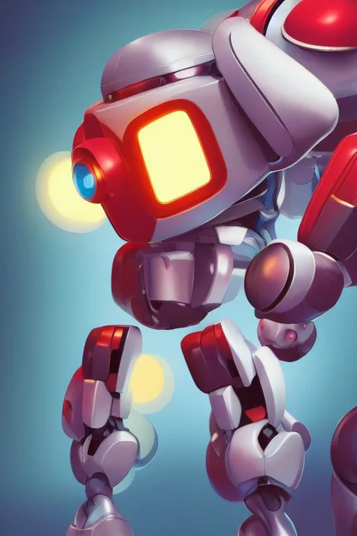 Image similar to metabots medabots medarotto medarot robot minimalist comics, behance hd by jesper ejsing, by rhads, makoto shinkai and lois van baarle, ilya kuvshinov, rossdraws global illumination ray tracing hdr radiating a glowing aura