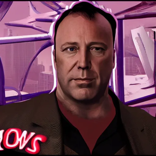 Image similar to alex jones in saints row