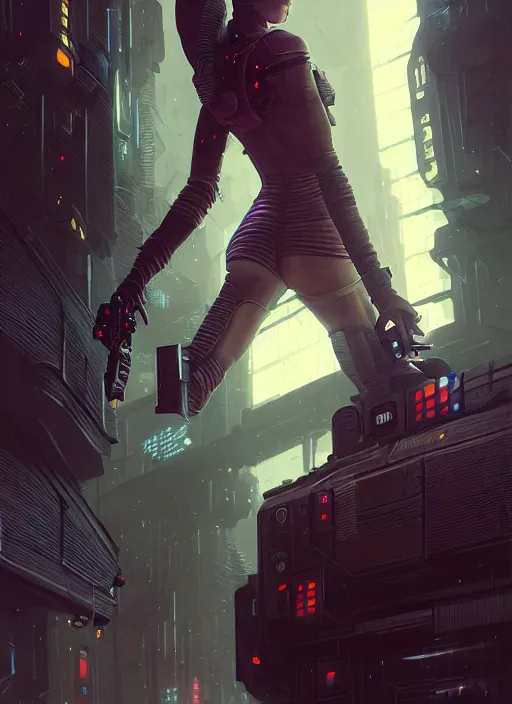 Image similar to highly detailed android ana de armas as a cyberpunk character wearing stylish cyberpunk clothes, stephen bliss, unreal engine, fantasy art by greg rutkowski, loish, rhads, ferdinand knab, makoto shinkai and lois van baarle, ilya kuvshinov, rossdraws, tom bagshaw, global illumination, radiant light