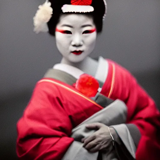 Image similar to photography of geisha with no kimono