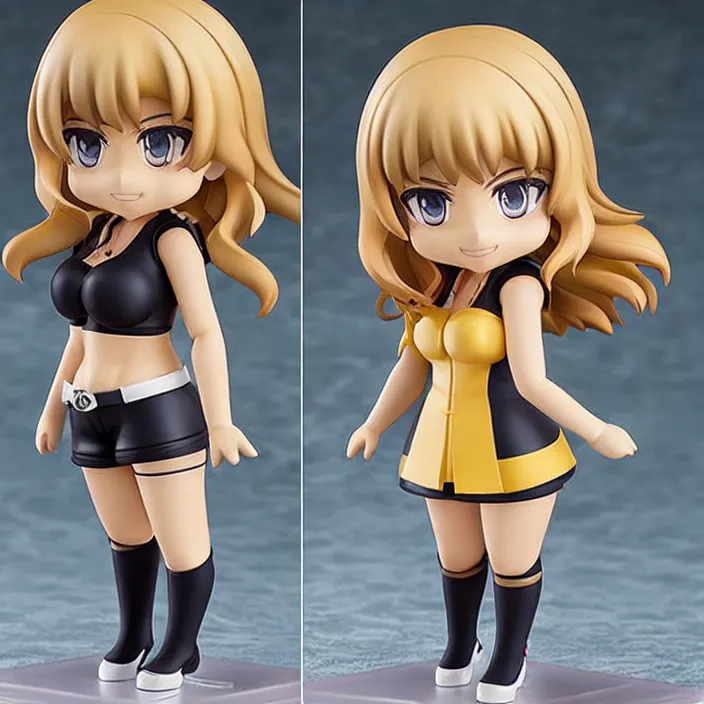 Image similar to kate upton, an anime nendoroid of kate upton, figurine, detailed product photo