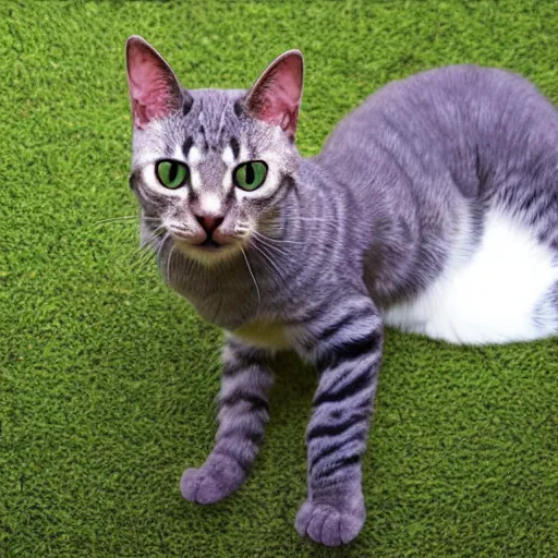 Image similar to realistic alien cat