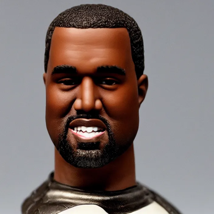 Image similar to kanye west, a goodsmile figure of kanye west, figurine, detailed product photo