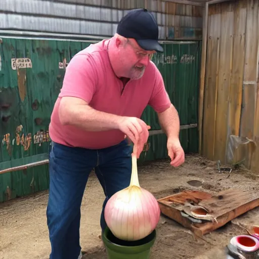 Image similar to Doug Mountjoy potting an onion in the middle pocket